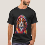 Cavalier King Charles Spaniel Hoodie Dog Funny Pri T-Shirt<br><div class="desc">Cavalier King Charles Spaniel Hoodie Dog Funny Print Graphic</div>