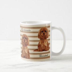 Cavalier King Charles Spaniel Illustrated Mug