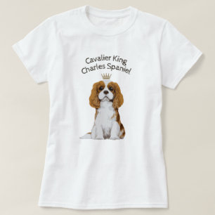 Cavalier King Charles Spaniel Illustrated T-Shirt