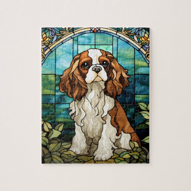 Cavalier King Charles Spaniel Jigsaw Puzzle (Vertical)