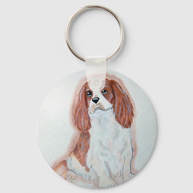 Cavalier King Charles Spaniel Keychain (Front)