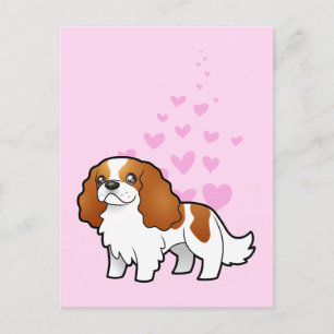 Cavalier King Charles Spaniel Love Postcard