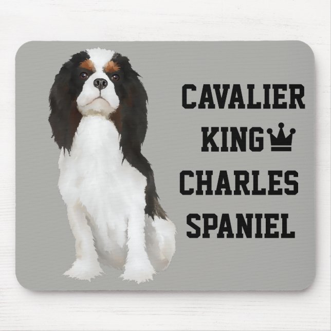 Cavalier King Charles Spaniel Mousepad (Front)