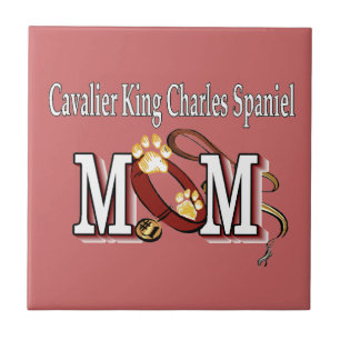 Cavalier King Charles Spaniel Mum Gifts Ceramic Tile