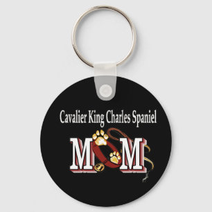 Cavalier King Charles Spaniel Mum Gifts Key Ring