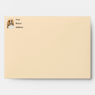 Cavalier King Charles Spaniel Original Painting Envelope