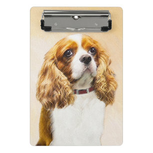 Cavalier King Charles Spaniel Original Painting Mini Clipboard