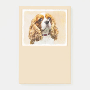 Cavalier King Charles Spaniel Original Painting Post-it Notes