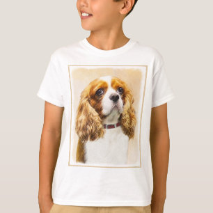 Cavalier King Charles Spaniel Original Painting T-Shirt