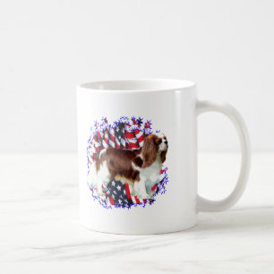 Cavalier King Charles Spaniel Patriot Coffee Mug