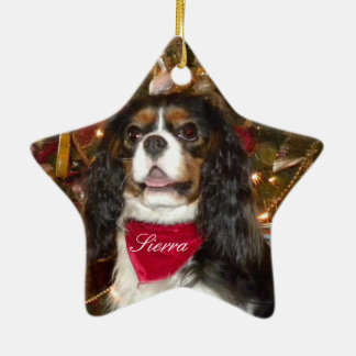 Cavalier King Charles Spaniel Personalise Ornament