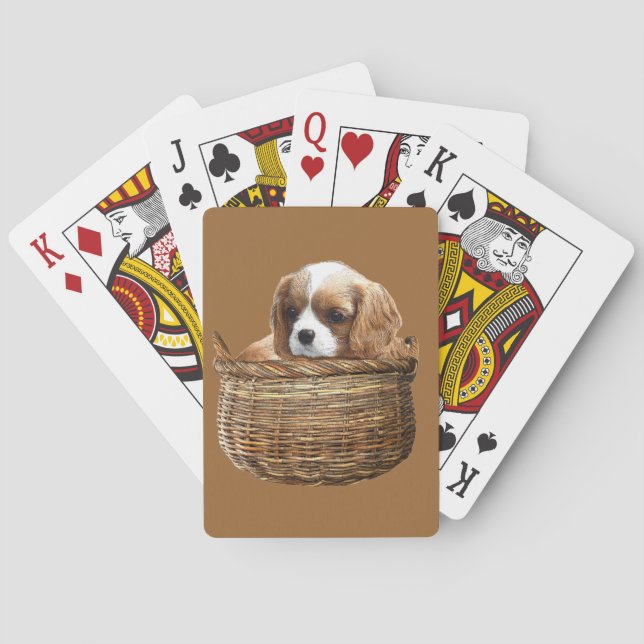 Cavalier King Charles Spaniel Playing Cards (Back)