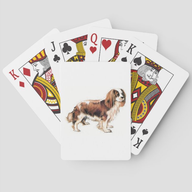 Cavalier King Charles Spaniel Playing Cards (Back)