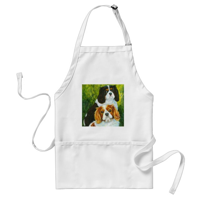 Cavalier King Charles Spaniel Portrait Gifts Standard Apron (Front)