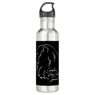 Cavalier King Charles Spaniel Profile dog mum 710 Ml Water Bottle