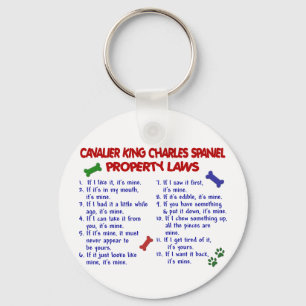 CAVALIER KING CHARLES SPANIEL Property Laws 2 Key Ring