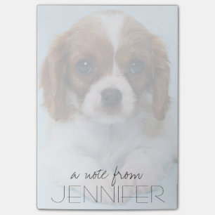 Cavalier King Charles Spaniel Puppy Post-it Notes