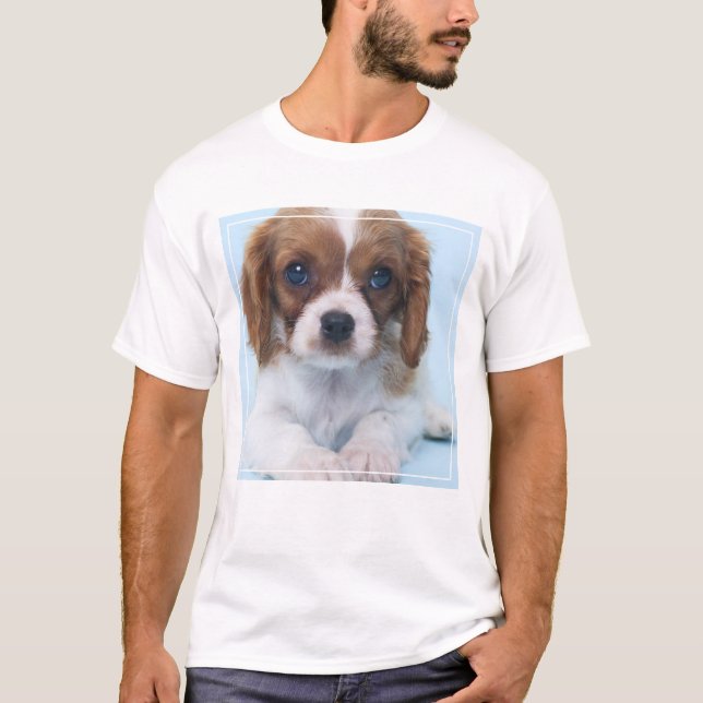 Cavalier King Charles Spaniel Puppy T-Shirt (Front)