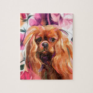 cavalier king charles spaniel PUZZLE Ruby