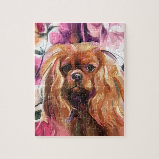 cavalier king charles spaniel PUZZLE | Ruby (Vertical)
