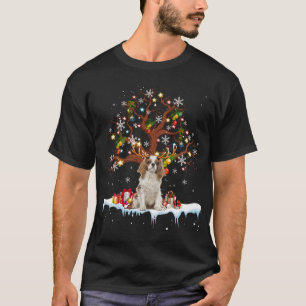 Cavalier King Charles Spaniel Reindeer Christmas O T-Shirt