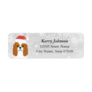 Cavalier King Charles Spaniel Return Address Label