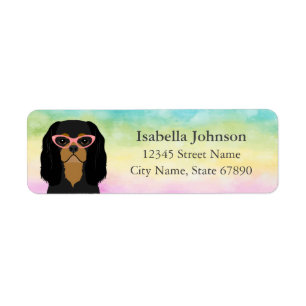 Cavalier King Charles Spaniel Return Address Label