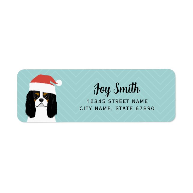Cavalier King Charles Spaniel Return Address Label (Front)