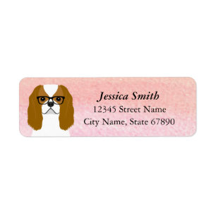 Cavalier King Charles Spaniel Return Address Label