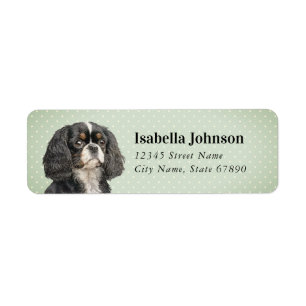 Cavalier King Charles Spaniel Return Address Label