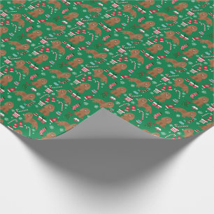 Cavalier King Charles Spaniel Ruby Christmas Wrapping Paper