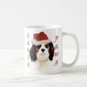 Cavalier King Charles Spaniel Santa Paws Coffee Mug
