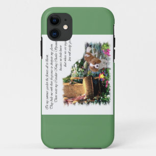 Cavalier King Charles Spaniel Summer Garden iPhone 11 Case