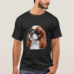 Cavalier King Charles Spaniel Sunglasses Dog Breed T-Shirt