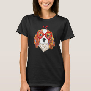 Cavalier King Charles Spaniel Sunglasses Love Cute T-Shirt