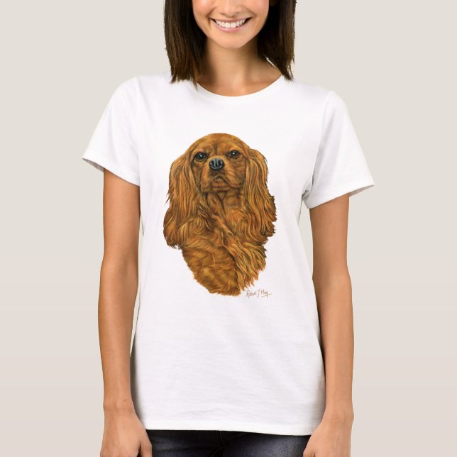 Cavalier King Charles Spaniel T-Shirt (Front)