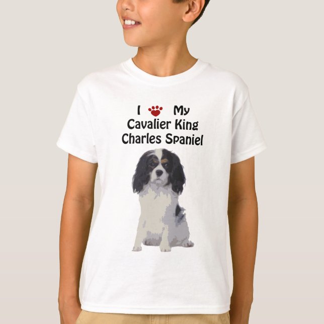 Cavalier King Charles Spaniel T-Shirt (Front)