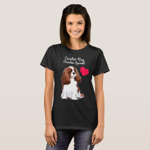 Cavalier King Charles Spaniel T-Shirt (Black)