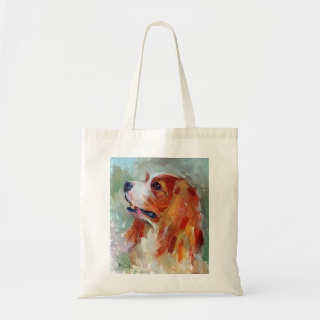 Cavalier King Charles Spaniel Tote Bag (Front)