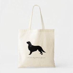 Cavalier King Charles Spaniel Tote Bag (black)
