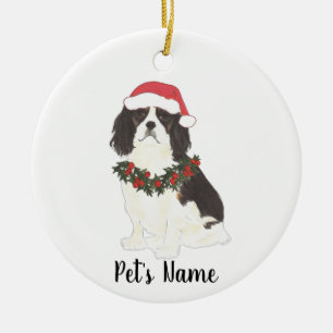 Cavalier King Charles Spaniel (Tricolor) Ceramic Ornament