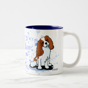 Cavalier King Charles Spaniel Two-Tone Coffee Mug