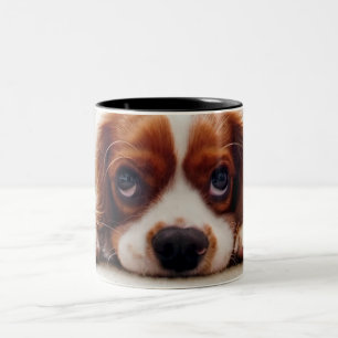 Cavalier King Charles Spaniel Two-Tone Coffee Mug