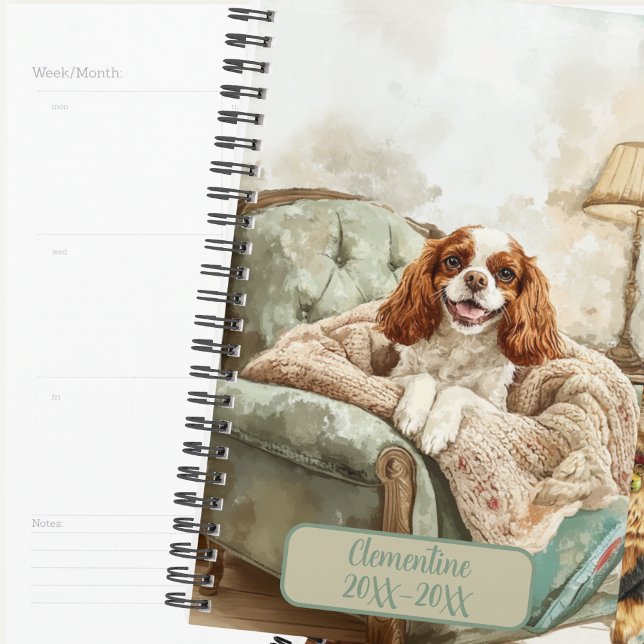 Cavalier King Charles Spaniel Undated Appointment  Planner (Creator Uploaded)