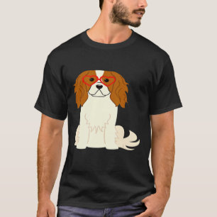Cavalier King Charles Spaniel Valentines Day Heart T-Shirt