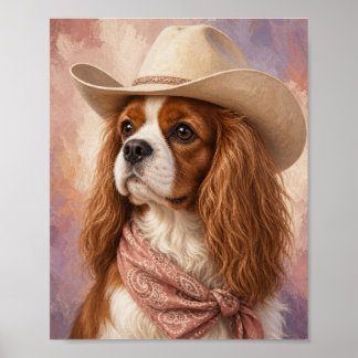 Cavalier King Charles Spaniel Wall Art — Elegant
