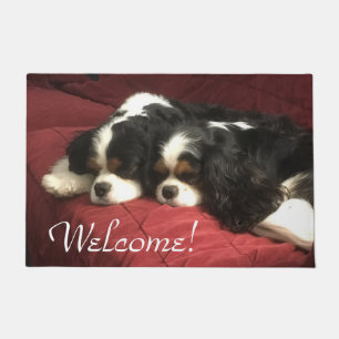 Cavalier King Charles Spaniel Welcome Door Mat