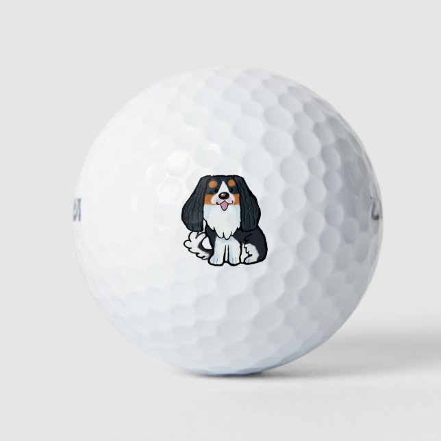 Cavalier Kings Charles Spaniel Golf Balls (Front)