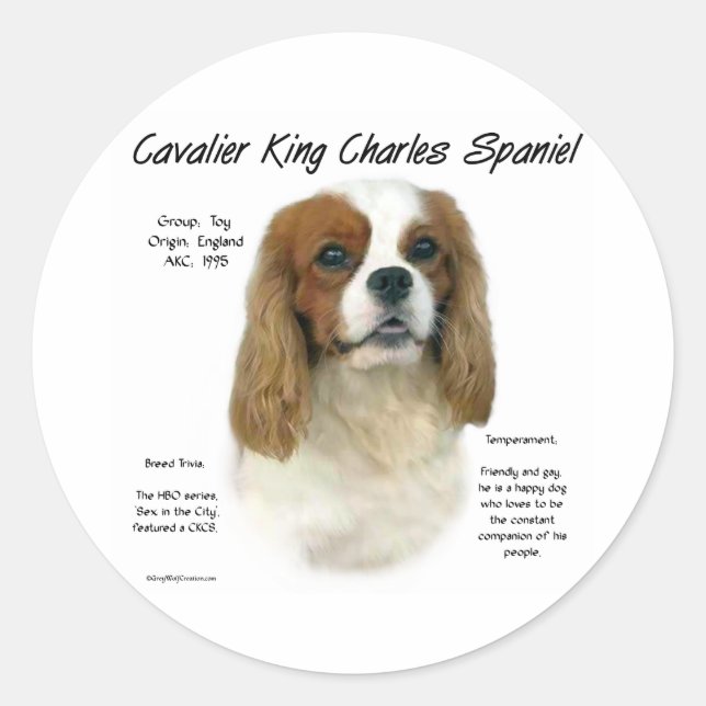 Cavalier Like No Other Breed - Sticker (Front)
