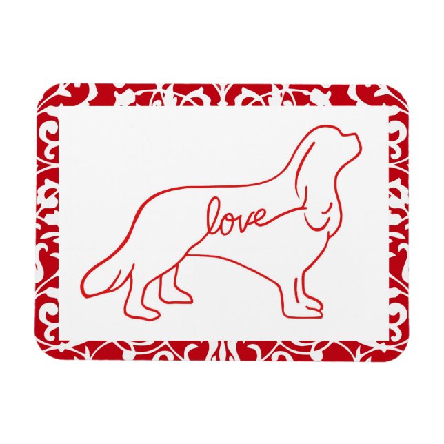 Cavalier Love Magnet (Horizontal)